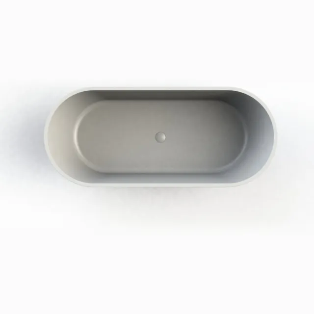 Arcqua Pinto vrijstaand ligbad glans wit, foto 2