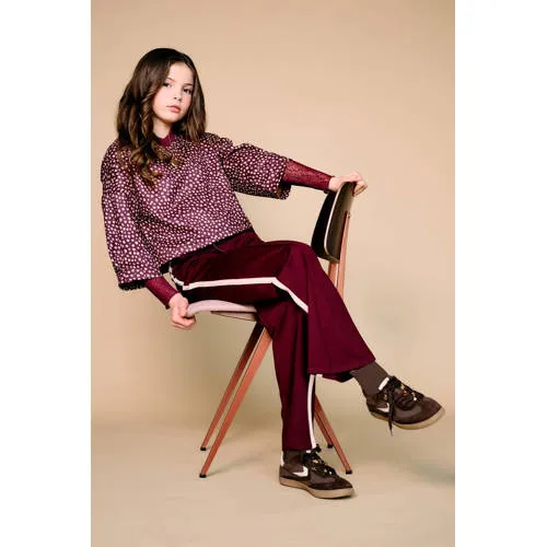 NoBell’ Sylvie broek donkerrood, foto 4