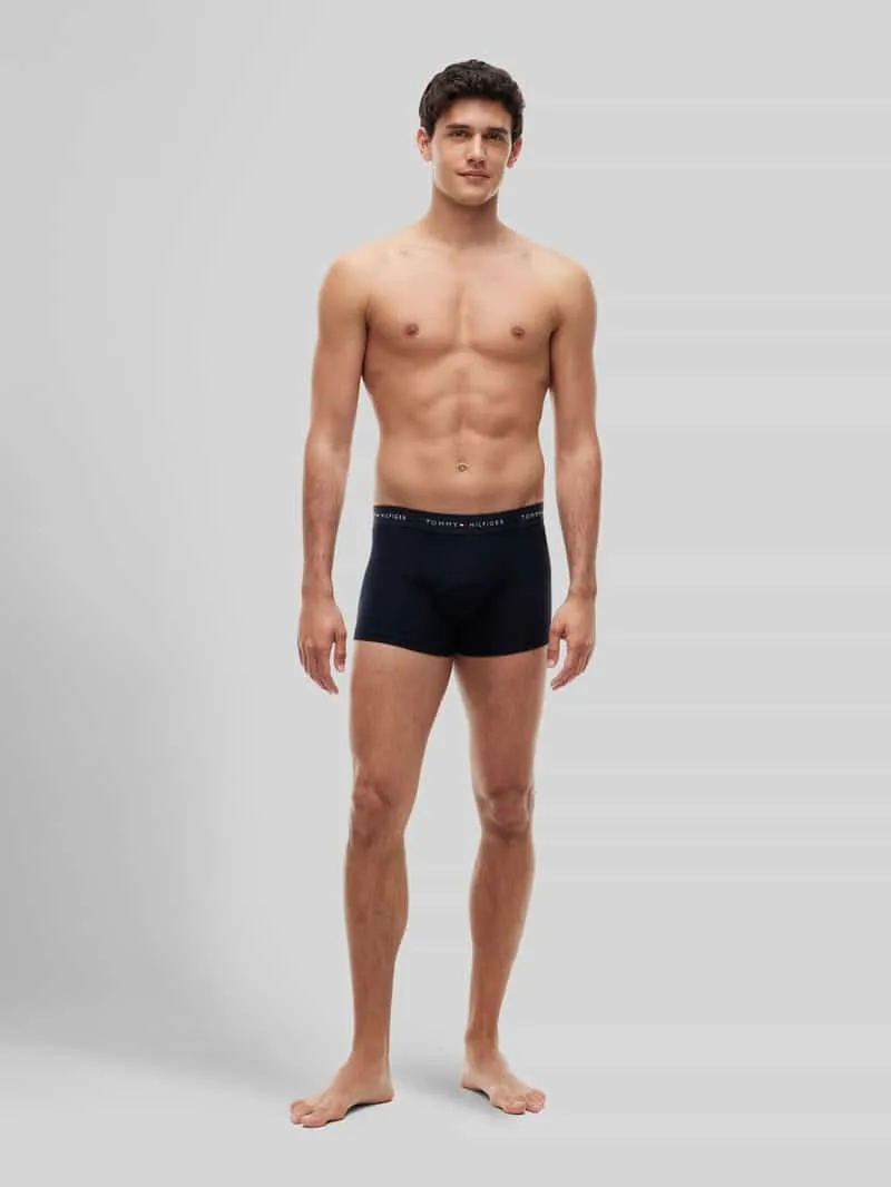 Tommy Hilfiger Trunk boxershorts 3-pack Zwart