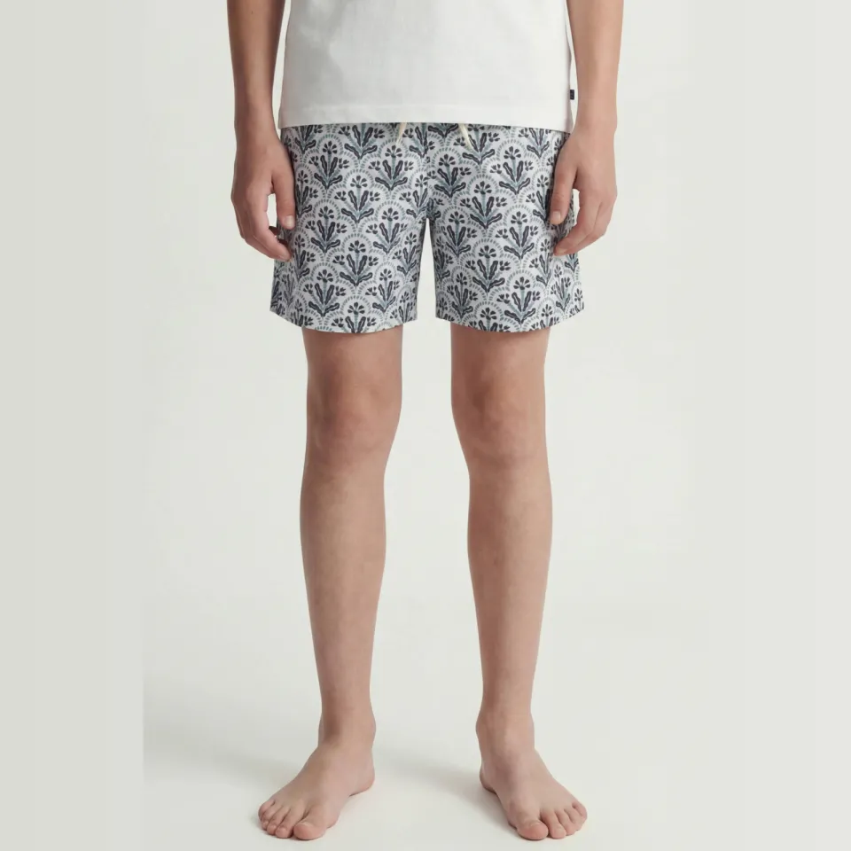 Jack & Jones JUNIOR zwemshort wit/blauw, foto 4