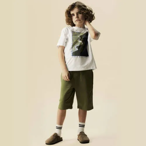 NAME IT t-shirt wit met surfprint, foto 3