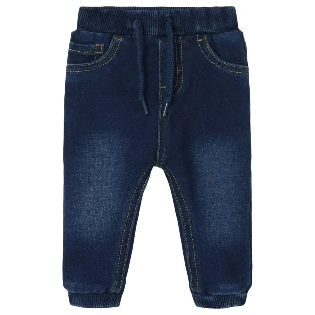 NAME IT BABY baby tapered fit jog denim NBMBUNDO dark blue denim, foto 2