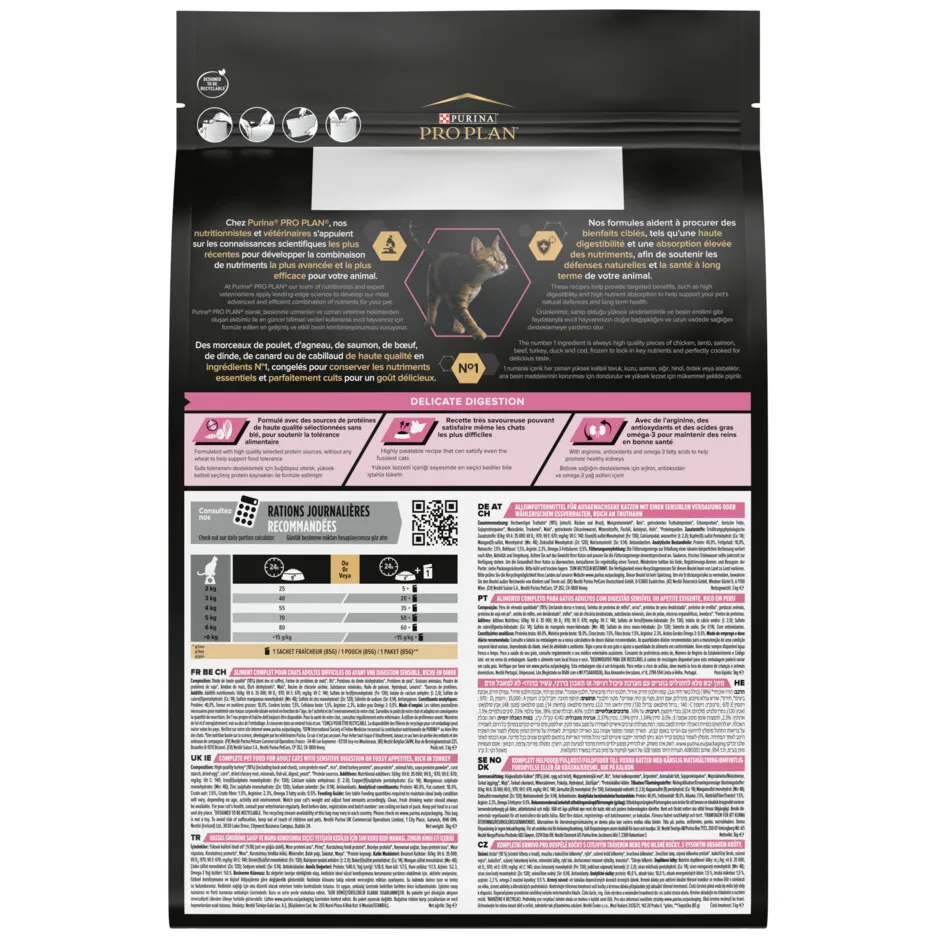Pro Plan Adult Delicate Digestion droogvoer kat kalkoen, foto 5