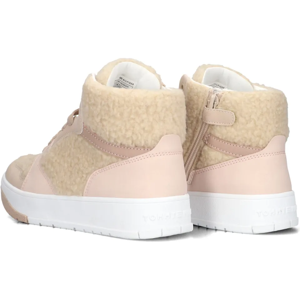 Tommy Hilfiger hoge sneakers beige, foto 3