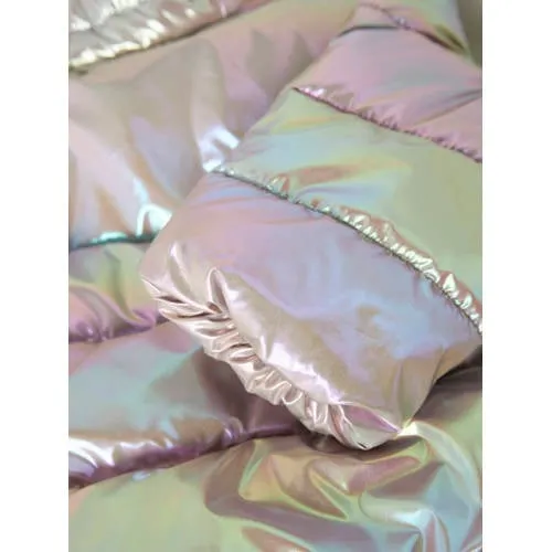 NAME IT MINI winterjas roze, foto 6