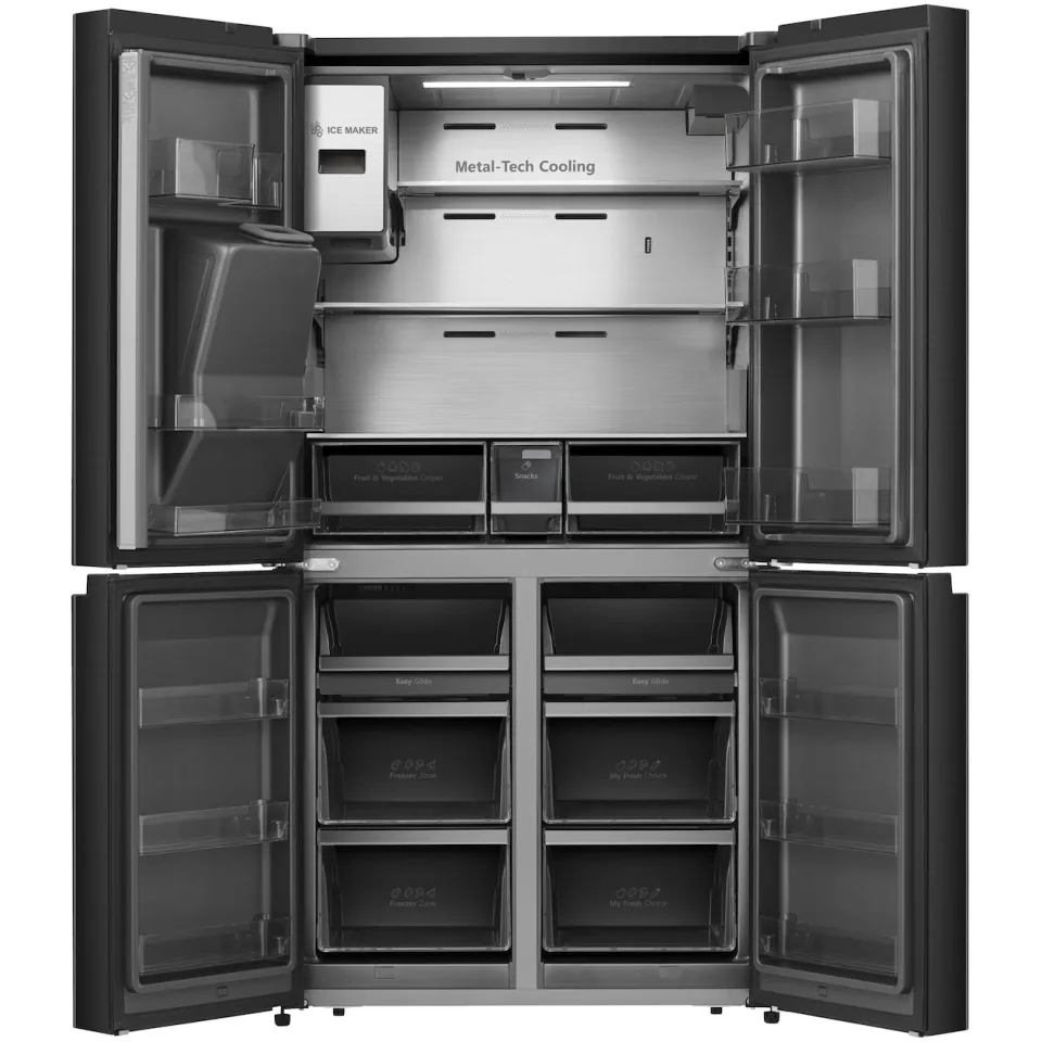 Hisense RQ760N4IFE Amerikaanse koelkast Zwart, foto 3