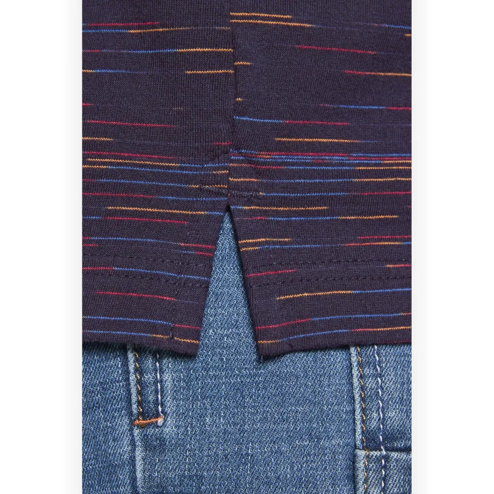 Babista regular fit polo ORVENTO donkerblauw, foto 4