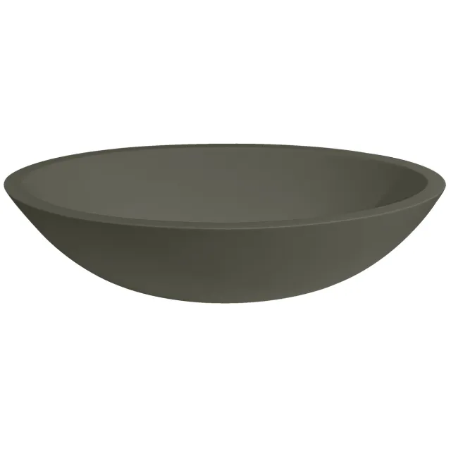 Best Design Waskom Best Design Just Solid 52x38x14cm Solid Surface Army Green Groen