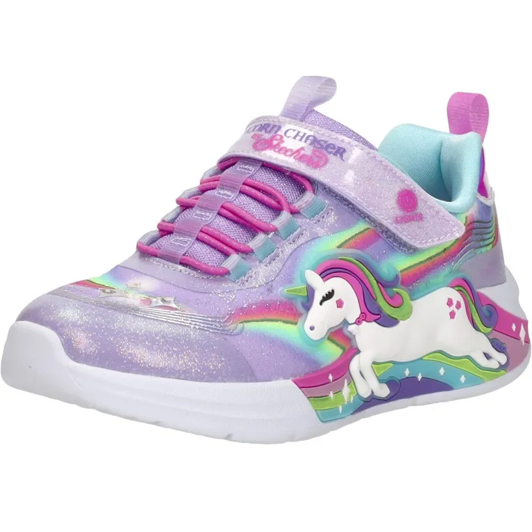 Skechers S-Lights Unicorn Chaser lila, foto 4