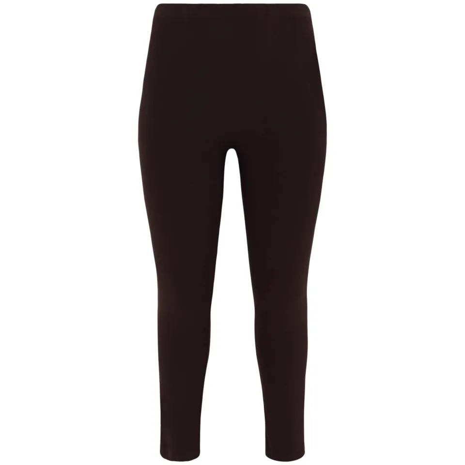 Yoek slim fit tregging bruin, foto 2