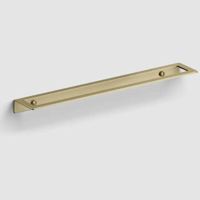 Handdoekrek Clou Fold 45 cm Goud Geborsteld PVD