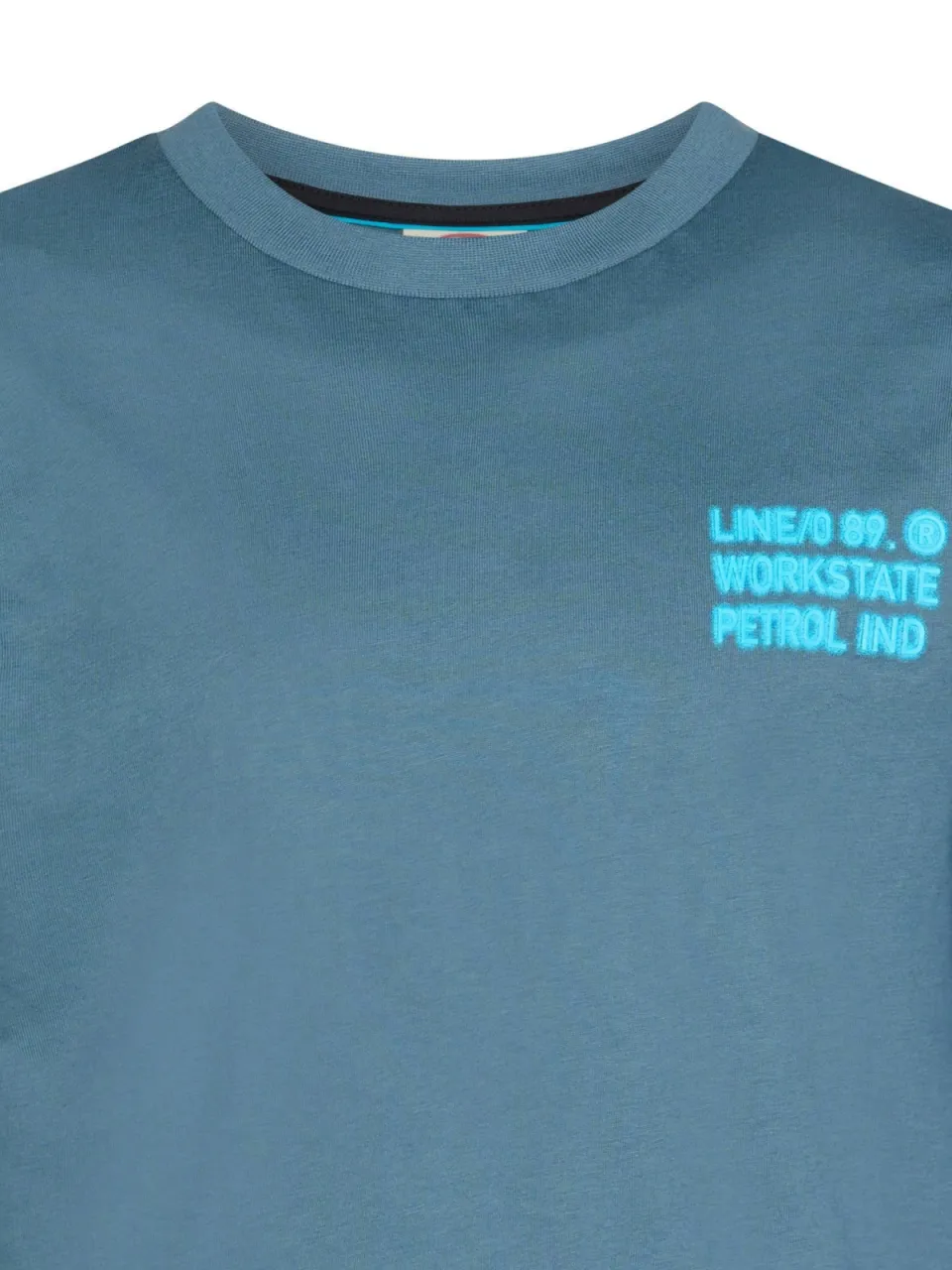 Petrol Industries longsleeve met backprint blauw, foto 6