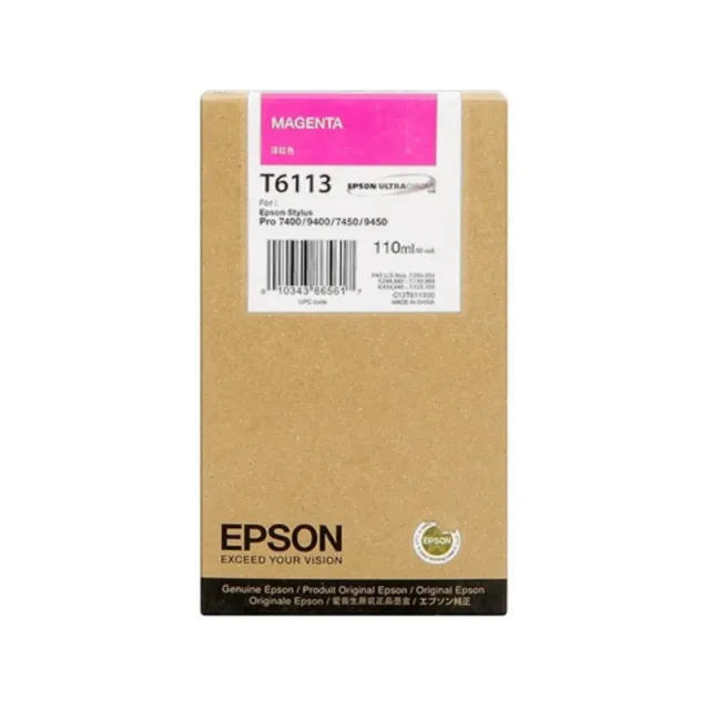 Epson T6123 (C13T612300) Inktcartridge Magenta