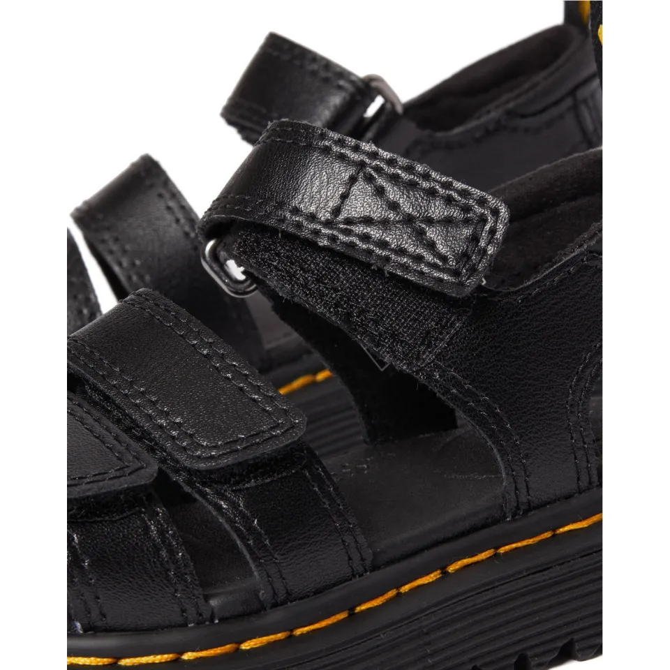 Dr. Martens Klaire T leren sandalen zwart, foto 7