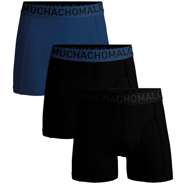 Muchachomalo Heren 3-pack Boxershorts Microfiber Veelkleurig