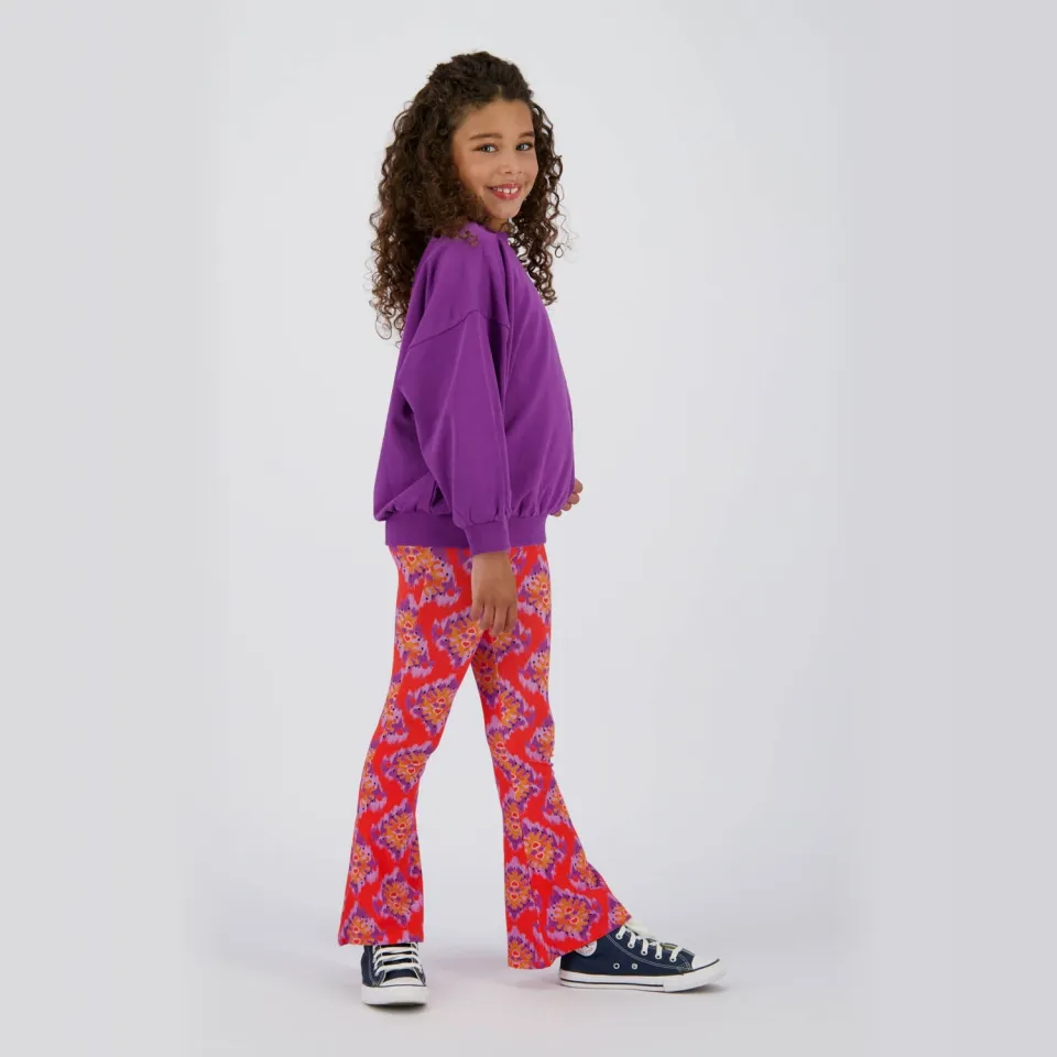 Vingino flared legging rood, foto 3