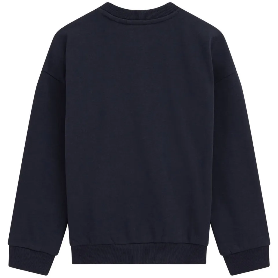 WE Fashion sweater met print - donkerblauw, foto 4