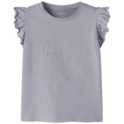 NAME IT MINI t-shirt paars