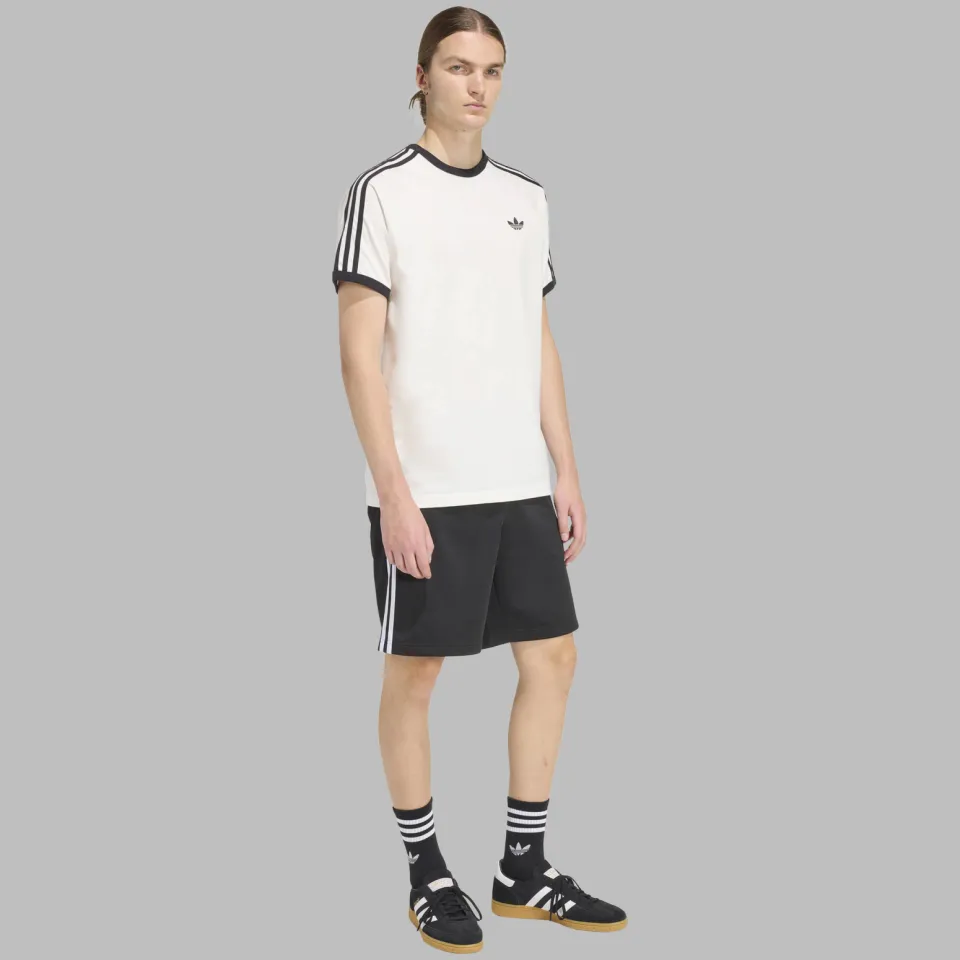 Adidas Originals regular fit T-shirt - wit/zwart, foto 7