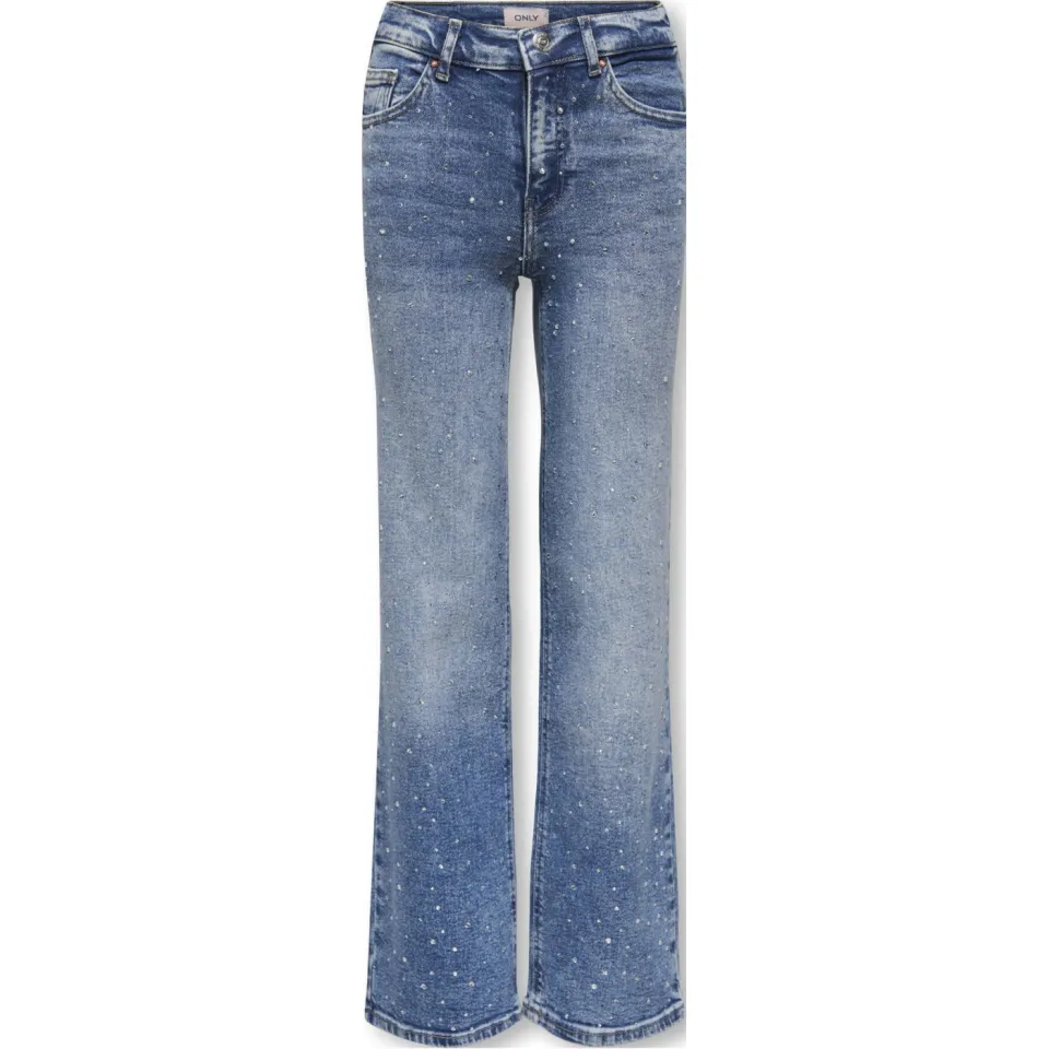KIDS ONLY GIRL wide leg jeans medium blue denim, foto 2