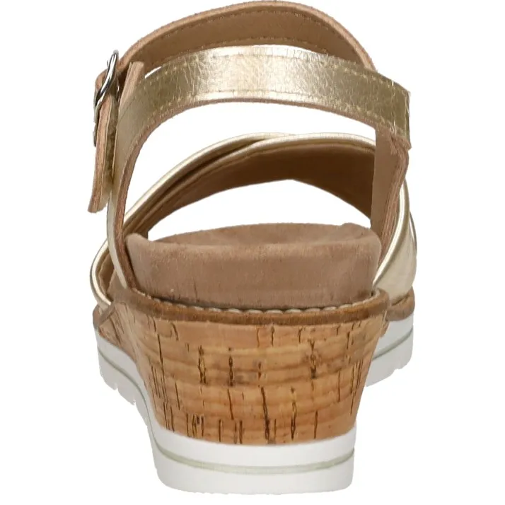 Sub55 Comfort Collection Klara 02 sandalen goud, foto 4