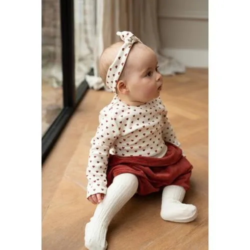Dirkje set met hartjes - wit/rood, foto 6