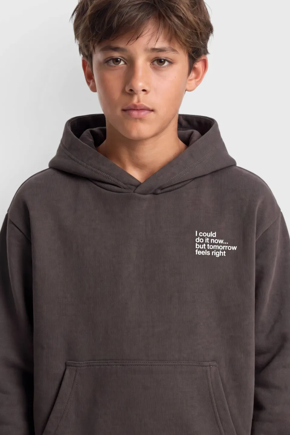 s.Oliver sweater met tekst - donkerbruin, foto 4