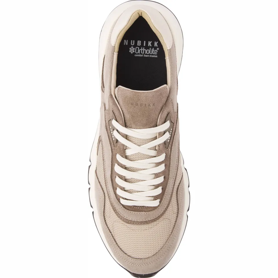 Nubikk Luca Noa leren sneakers beige, foto 3