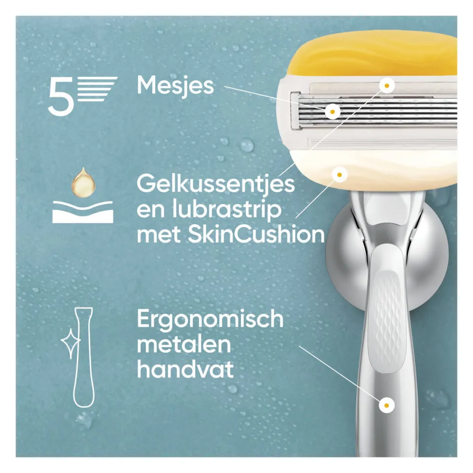 Gillette Venus Pro ComfortGlide scheermesjes met kokosgeur
