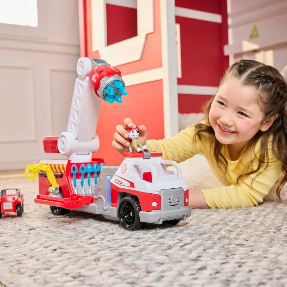 PAW Patrol Marshall's brandweerwagen speelgoedauto, foto 6
