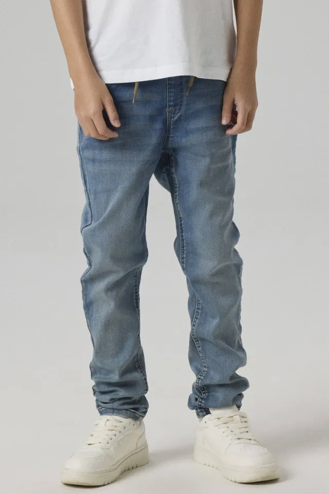 NAME IT Ryan slim jeans lichtblauw light blue denim, foto 4