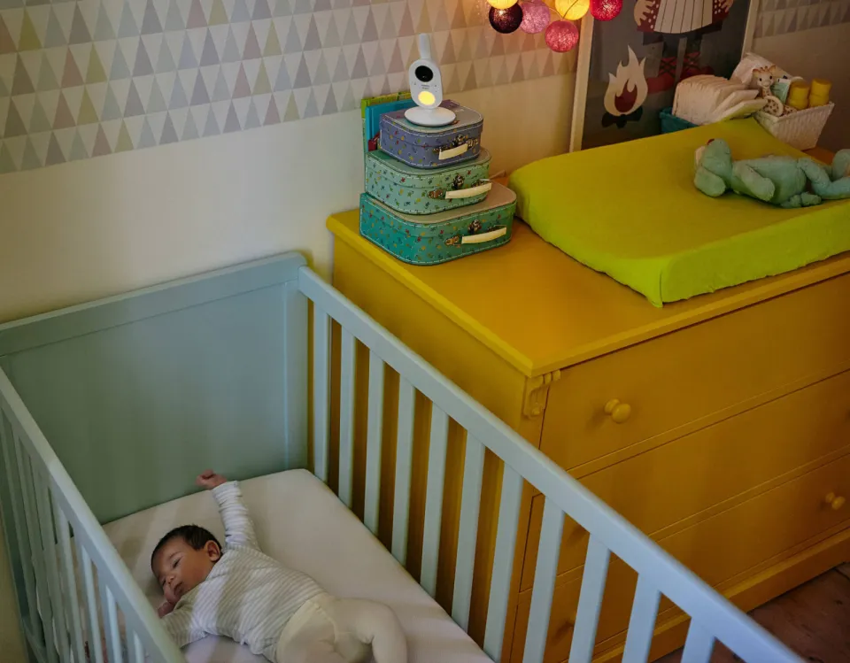 Philips AVENT Babymonitor met video - SCD892/26 leisteen, foto 6