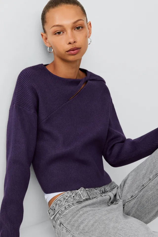 Mango TEEN wide leg jeans - changeant grijs