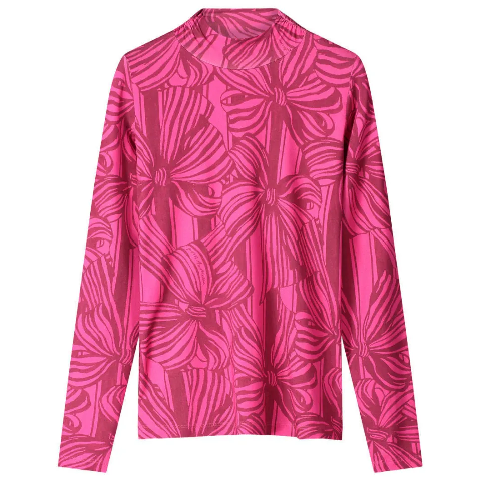 POM Amsterdam top met print roze, foto 2