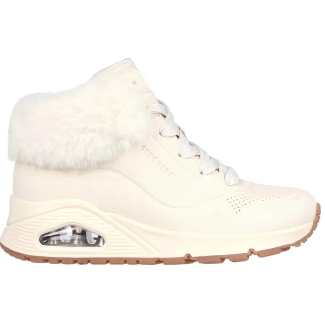 Skechers Uno Fall Air hoge sneaker beige