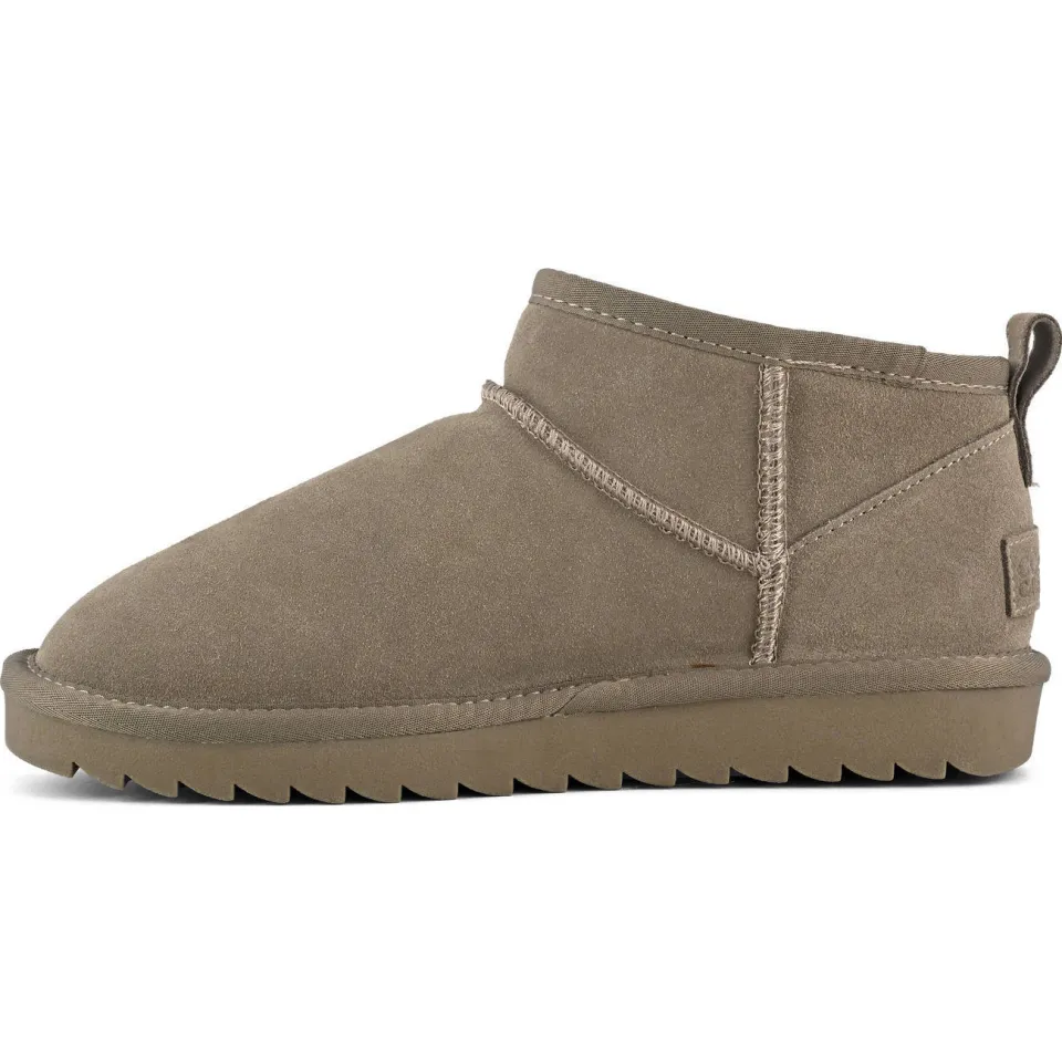 Colors of California suède enkelboots taupe, foto 3