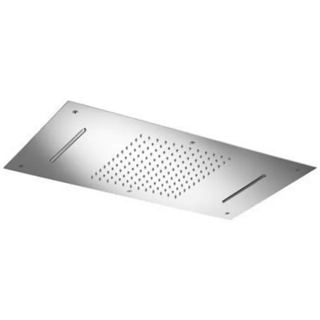 Hotbath Mate inbouw hoofddouche cascade LED chroom