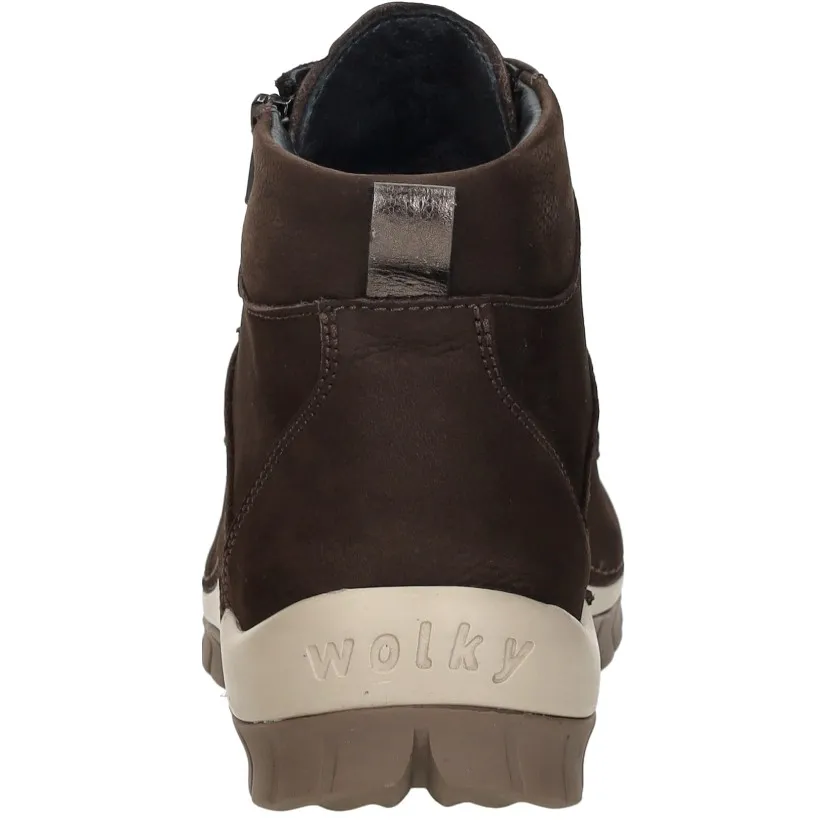 Wolky Boost enkellaarzen donkerbruin, foto 4