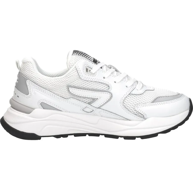 Hub Grid-W L27 lage sneakers wit