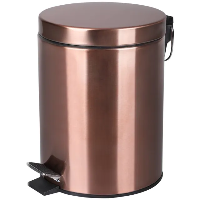 Pedaalemmer Differnz Soft Close Deksel 5 Liter Koper
