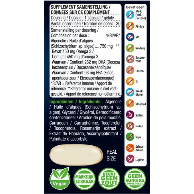 Lucovitaal Omega-3 375mg DHA & EPA, foto 3