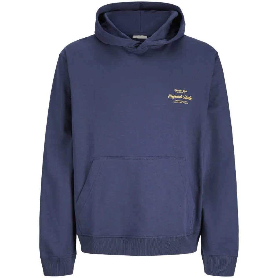 Jack & Jones JUNIOR hoodie met backprint - blauw, foto 2