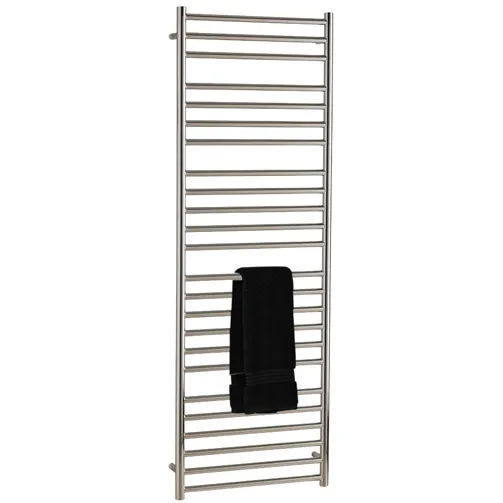 EH Design Radiator Athena 60x160 cm Geborsteld RVS