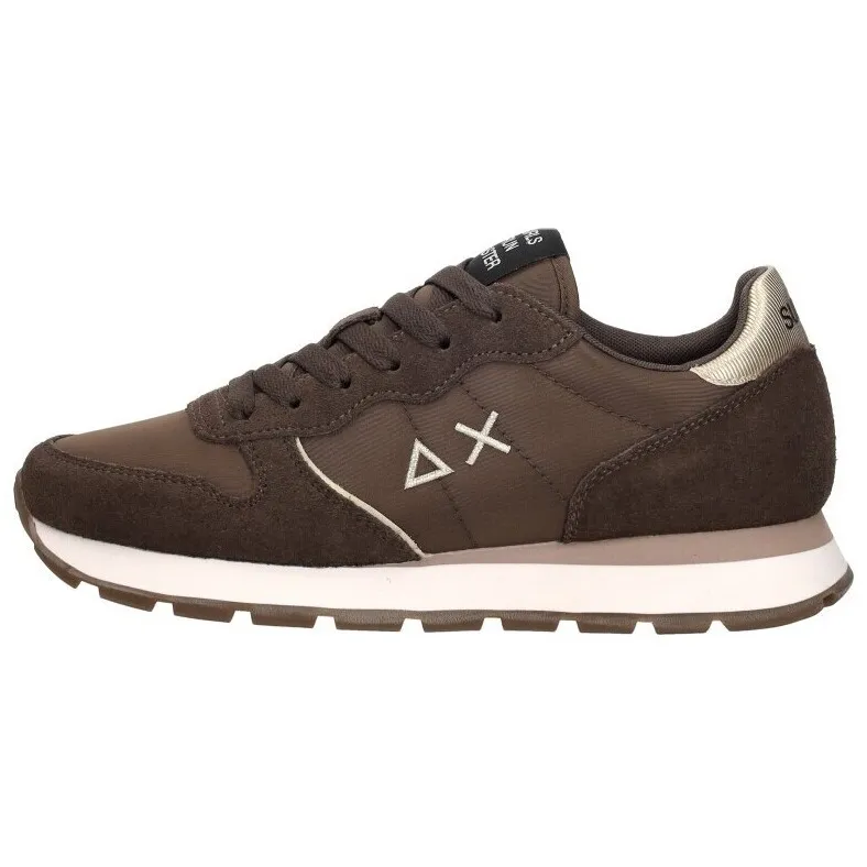 Sun68 Ally Silver Gold sneakers bruin, foto 2
