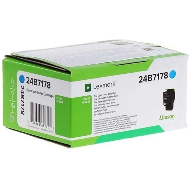 Lexmark 24B7178 Toner Cyaan cyan, foto 2