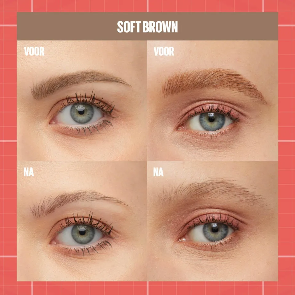 Maybelline New York Build-a-Brow wenkbrauwpotlood Soft Brown, foto 4