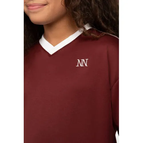 Nik & Nik longsleeve donkerrood, foto 5