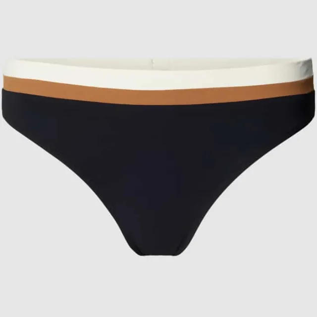 banana moon Bikinibroekje met contraststrepen, model 'LAKA MONTECITO' Zwart