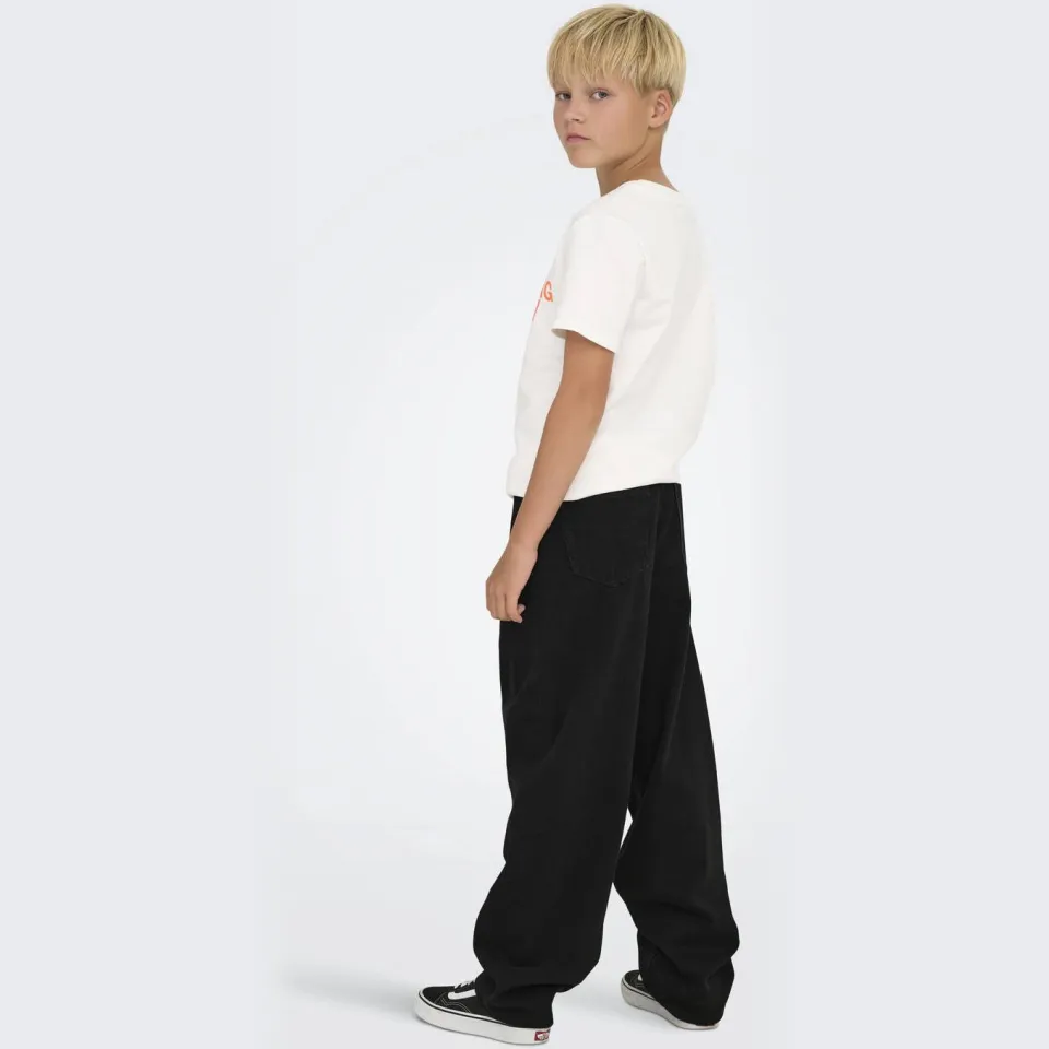Only & Sons JUNIOR loose fit jeans black denim, foto 4