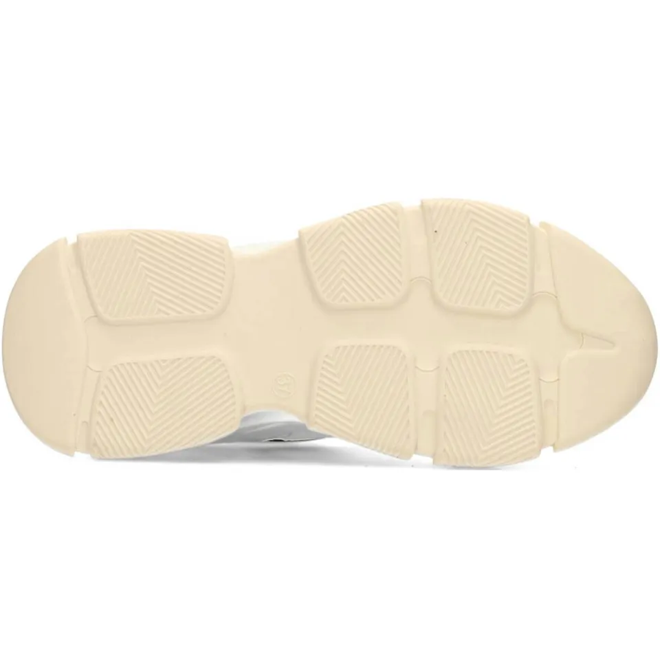 POSH by Poelman Gigi chunky sneakers beige/lichtgroen, foto 6